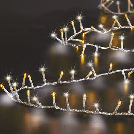 Luci Albero di Natale 500 led Bianco Caldo e Freddo | Rohome - Rohome