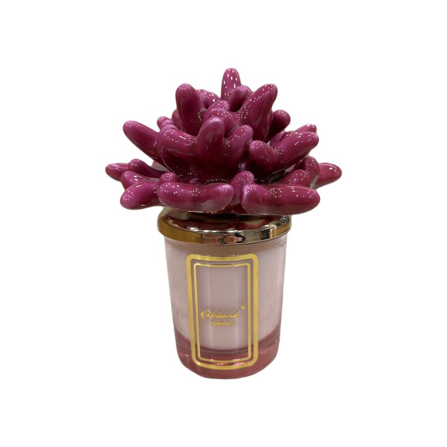 Melaverde - candela anemone 100 gr fucsia | rohome - Rohome