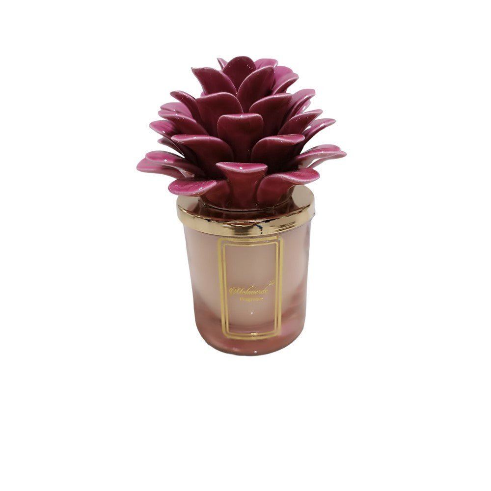 Melaverde - candela dalia 200 gr fucsia | rohome - Rohome