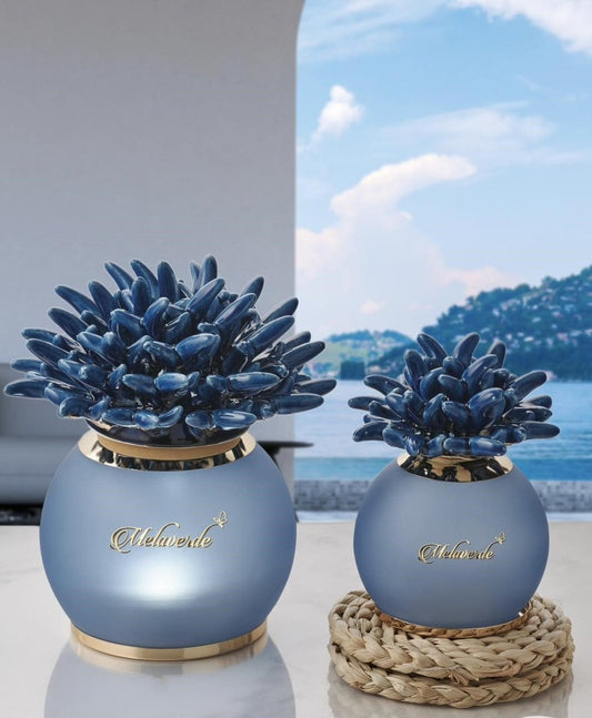 Melaverde - lampada piccola anemone blu | rohome - Rohome