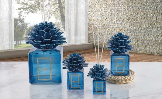 Melaverde - profumatore ambiente dalia blu | rohome - Rohome