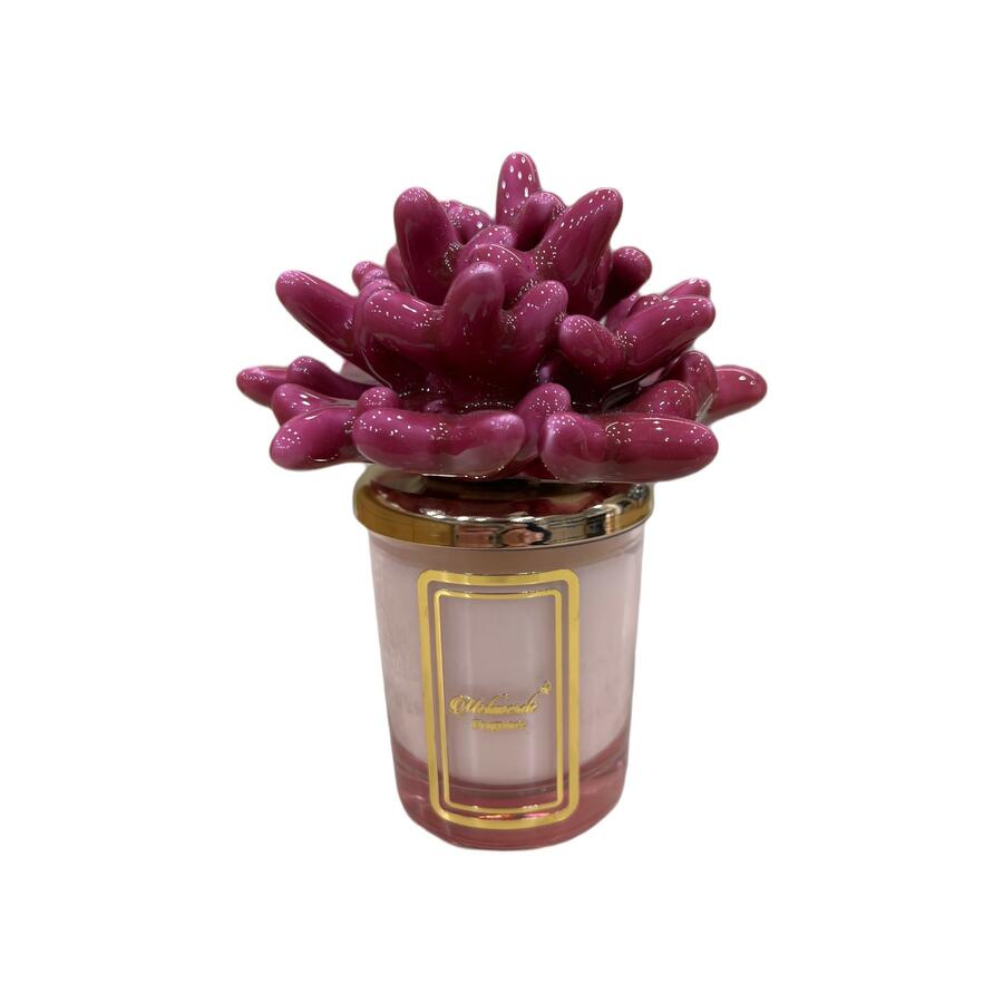 Melaverde - candela anemone 100 gr fucsia | rohome