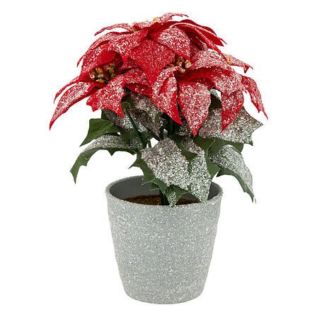 Pianta Stella di Natale, Poinsettia artificiale | Rohome - Rohome