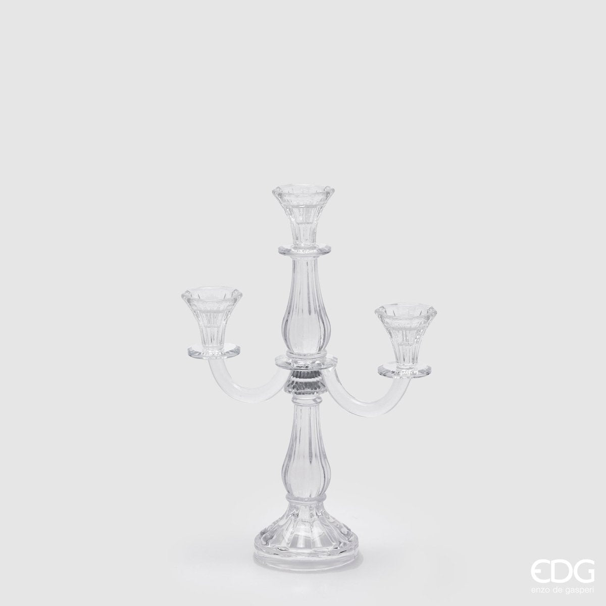 Portacandela Edg crystal 3 slot | Rohome - Rohome