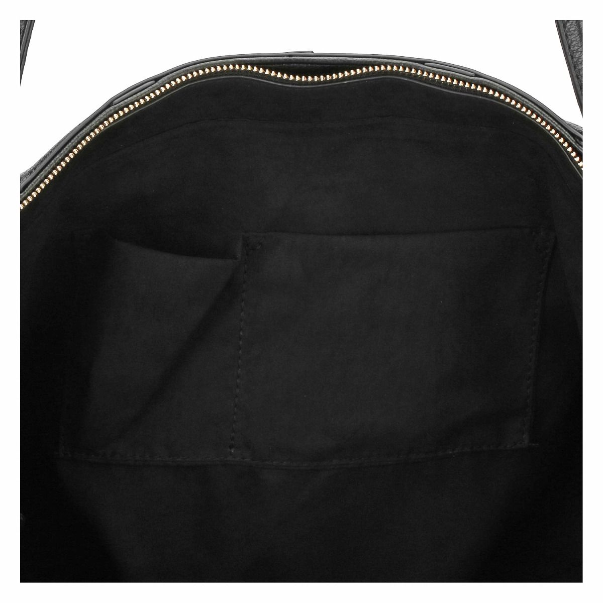 Thun - Borsa intreccio grande in ecopelle nero | Rohome - Rohome