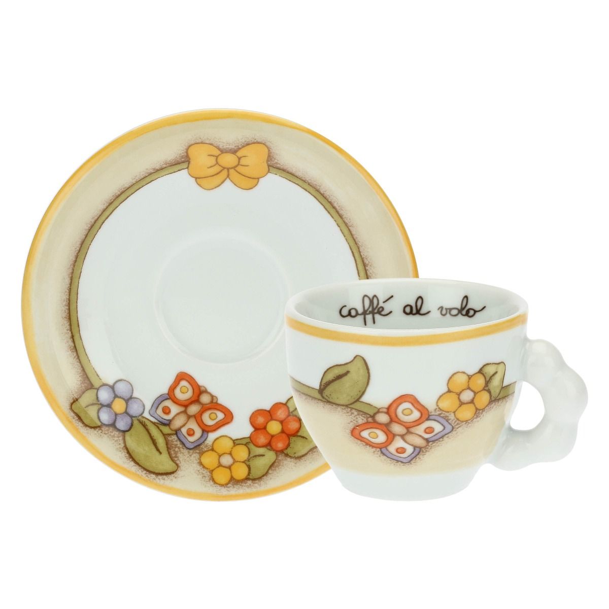 Thun - set 2 tazzine caffe' con zuccheriera country| rohome - Rohome