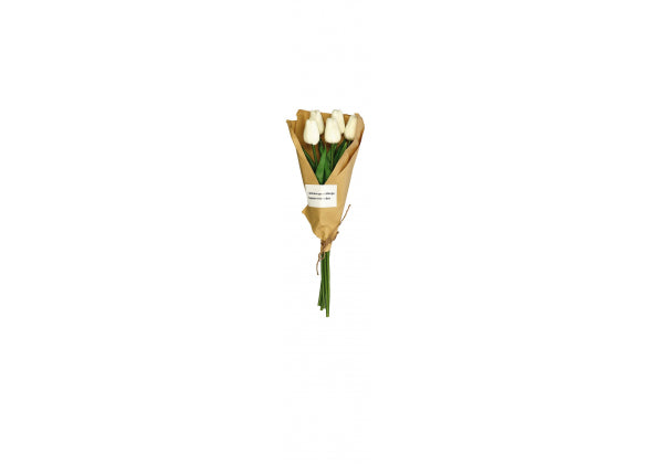 EDG - BOUQUET DE TULIPE BLANCHE | ROHOME