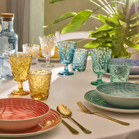 Tognana - set 6 bicchieri acqua elsa azzurro | rohome - Rohome