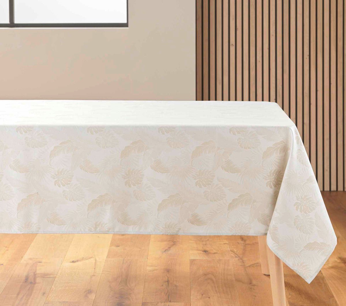 Tovaglia rettangolare jacquard enola naturale | Rohome - Rohome