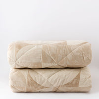 Trapunta Jacquard matrimoniale Brando Beige | Rohome - Rohome