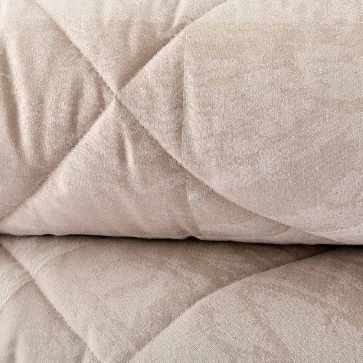 Trapunta Jacquard matrimoniale Brando grigio | Rohome - Rohome