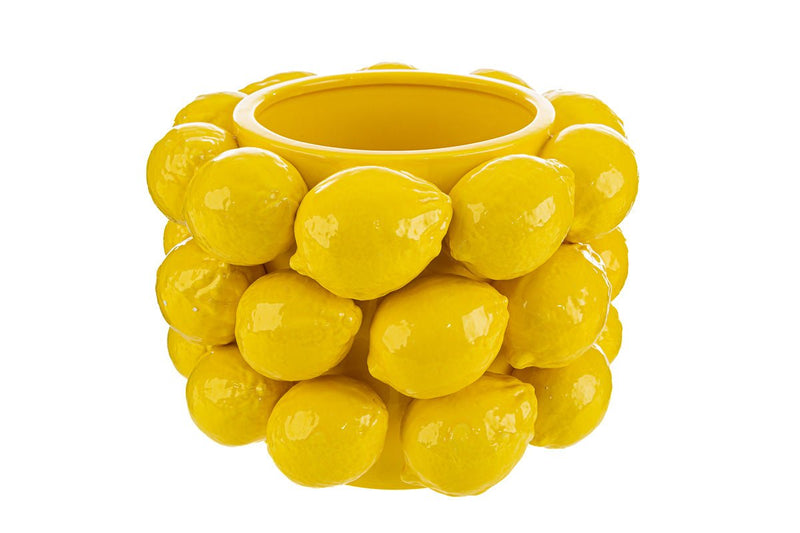 Vaso in ceramica Limoni H 20cm | Rohome - Rohome