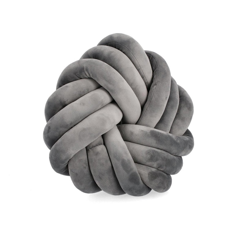 Cuscino entwine d38 grigio | rohome - Rohome