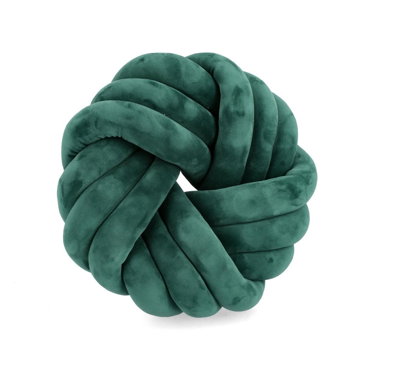 Cuscino entwine d38 verde | rohome - Rohome