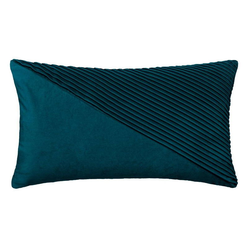 Cuscino in velluto blu rettangolare | rohome - Rohome