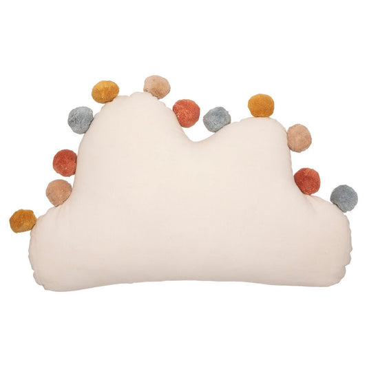 Cuscino nuvola con pompon | rohome - Rohome