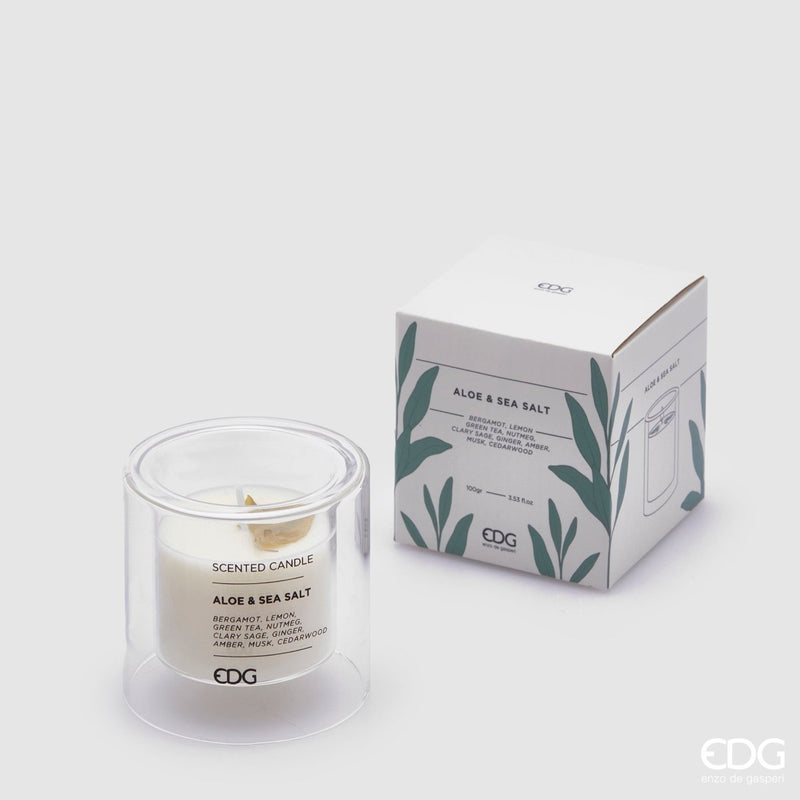 Edg - candela profumata silhouette aloe e sea salt | rohome - Rohome