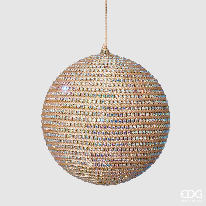 Edg - palla di natale diamond d12 gold | rohome - Rohome