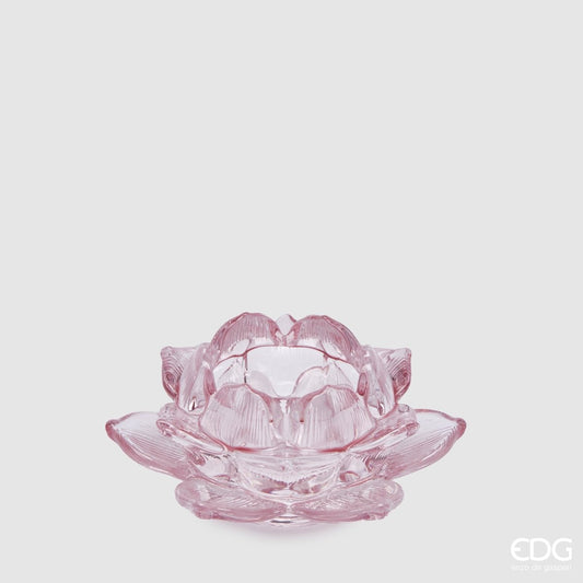 Edg - portacandela fiore di loto pale pink | rohome - Rohome