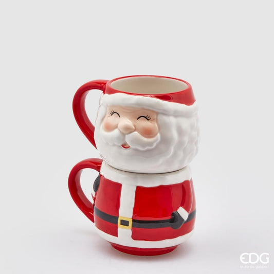 Edg - set tazze babbo natale impilabile | rohome - Rohome