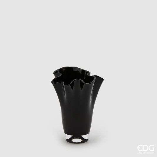 Edg - vaso drappo nero h22 | rohome - Rohome