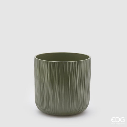 Edg - vaso in ceramica salvia rigato | rohome - Rohome