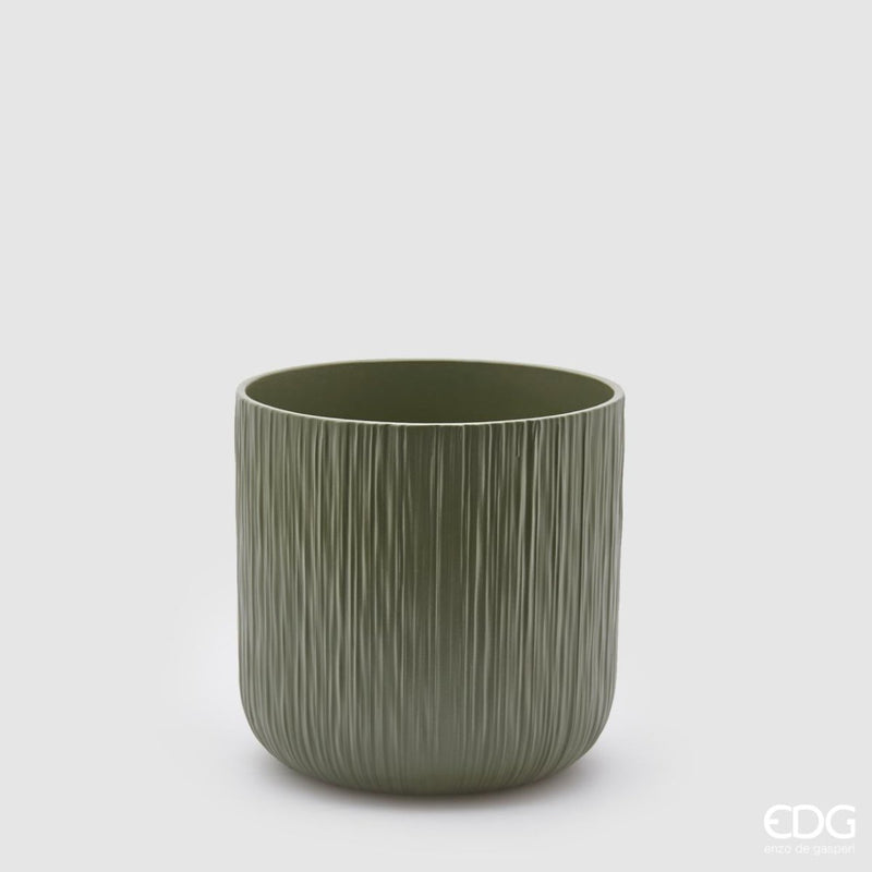 Edg - vaso in ceramica salvia rigato | rohome - Rohome