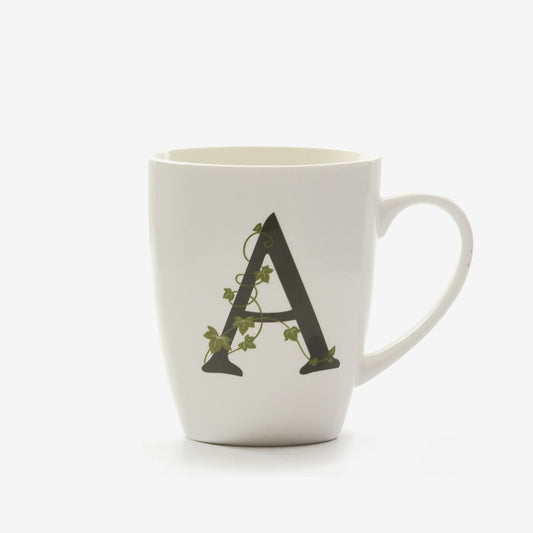 La porcellana bianca - mug lettera a | rohome - Rohome