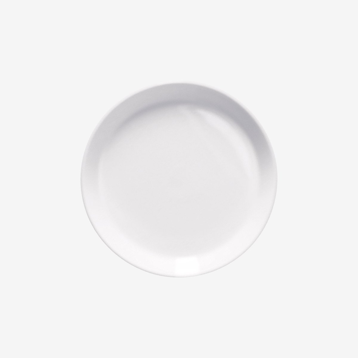 Assiette creuse en Porcelaine blanche
