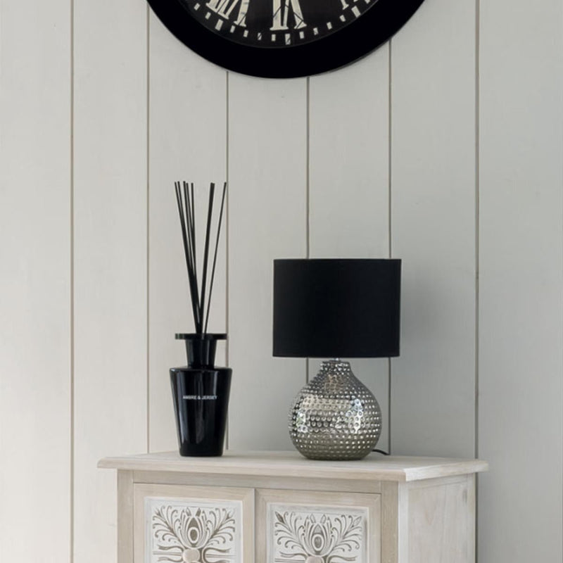 Lampada da tavolo in ceramica argento | rohome - Rohome