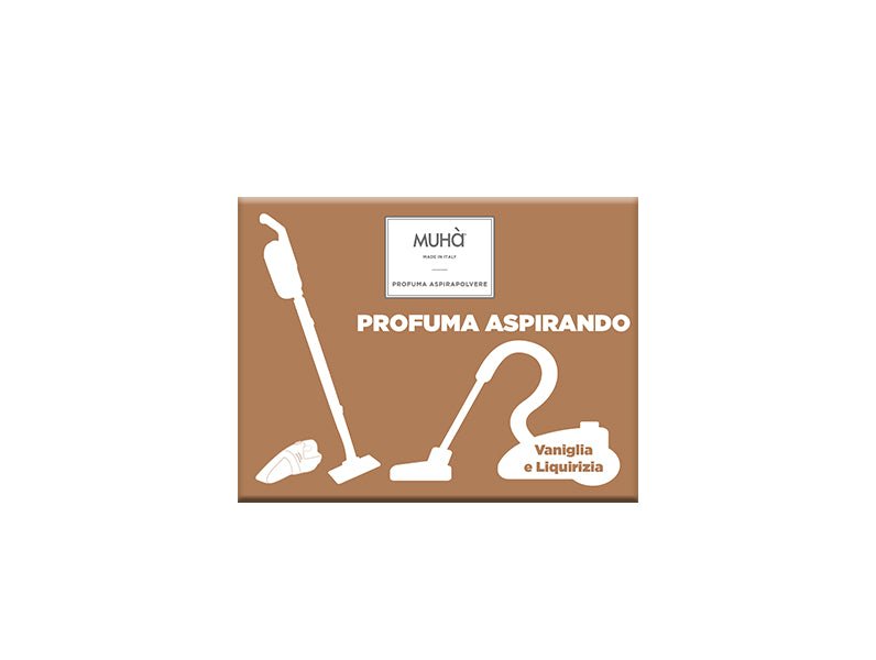 Muha' - profumo aspirapolvere vaniglia e liquirizia | rohome - Rohome