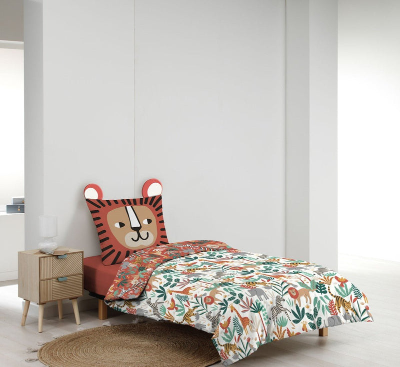 Parure letto singolo 2 pz 42 fili jungle | rohome - Rohome