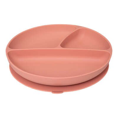 Set pappa in silicone rosa antiscivolo | rohome - Rohome