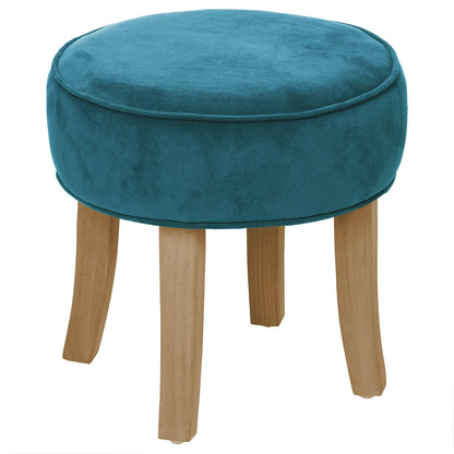 Sgabello blu velvet - Rohome