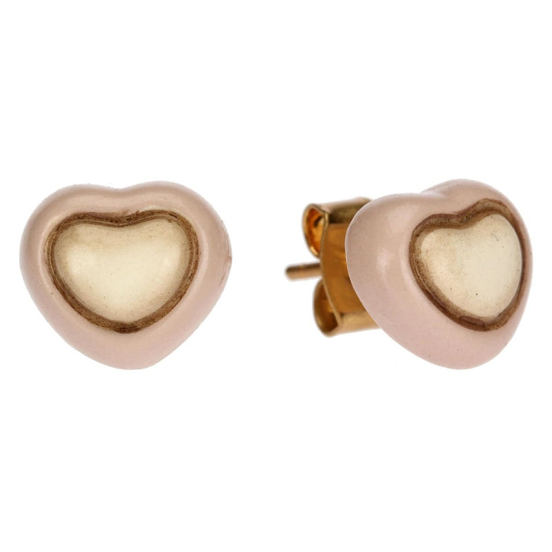 Thun - orecchini con pin cuore ceramica | rohome - Rohome