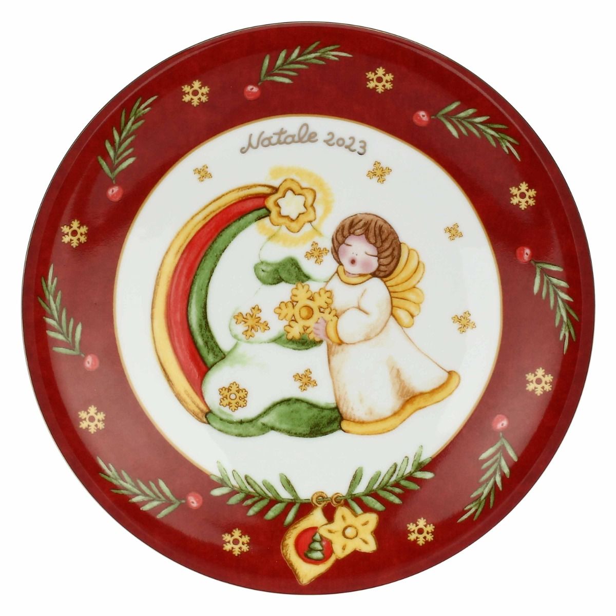 Thun -piattino limited con angelo xmas 23 | rohome - Rohome