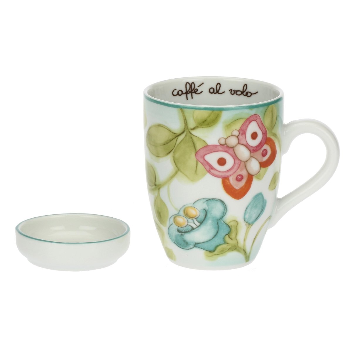 Thun - set mug e poggiabustina | rohome - Rohome