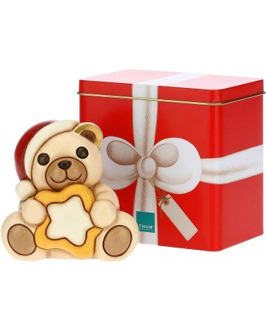 THUN - TEDDY WITH STAR AND TIN BOX | ROHOME