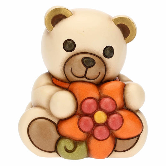 Thun - teddy medio con fiore | rohome - Rohome