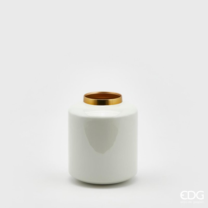 Edg- vaso charm bomb white gold | rohome - Rohome